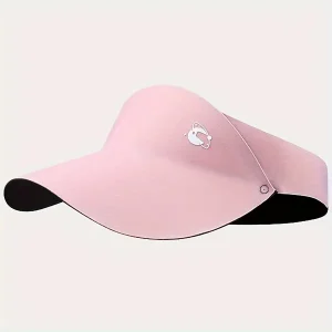 Lightweight Sun Protection Visors, Marathon Yoga Sports Caps, Women's Open Top Outdoor Hats With Adjustable Strap